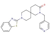 9-(1,3-benzothiazol-2-yl)-2-(pyridin-4-ylmethyl)-2,9-diazaspiro[5.5]undecan-3-one