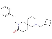 8-(cyclobutylmethyl)-2-(2-phenylethyl)-2,8-diazaspiro[5.5]undecan-3-one