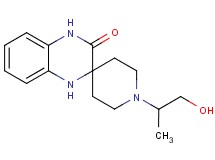 1-(2-hydroxy-1-methylethyl)-1',4'-dihydro-3'H-spiro[piperidine-4,2'-quinoxalin]-3'-one