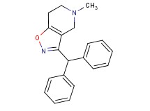 3-(diphenylmethyl)-5-methyl-4,5,6,7-tetrahydroisoxazolo[4,5-c]pyridine