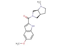 5-methoxy-2-{[(3aS,6aS)-1-methylhexahydropyrrolo[3,4-b]pyrrol-5(1H)-yl]carbonyl}-1H-indole