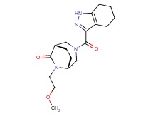 (1S*,5R*)-6-(2-methoxyethyl)-3-(4,5,6,7-tetrahydro-1H-indazol-3-ylcarbonyl)-3,6-diazabicyclo[3.2.2]nonan-7-one