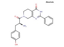 2-phenyl-7-L-tyrosyl-5,6,7,8-tetrahydropyrido[3,4-d]pyrimidin-4(3H)-one