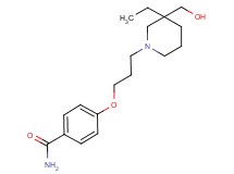 4-{3-[3-ethyl-3-(hydroxymethyl)piperidin-1-yl]propoxy}benzamide