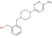 (2-{[4-(6-methyl-3-pyridazinyl)-1-piperazinyl]methyl}phenyl)methanol