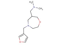 1-[4-(3-furylmethyl)-1,4-oxazepan-6-yl]-N,N-dimethylmethanamine