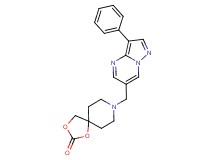 8-[(3-phenylpyrazolo[1,5-a]pyrimidin-6-yl)methyl]-1,3-dioxa-8-azaspiro[4.5]decan-2-one