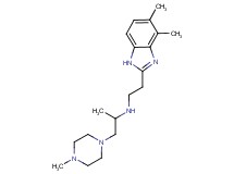 N-[2-(4,5-dimethyl-1H-benzimidazol-2-yl)ethyl]-1-(4-methylpiperazin-1-yl)propan-2-amine