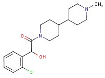 1-(2-chlorophenyl)-2-(1'-methyl-4,4'-bipiperidin-1-yl)-2-oxoethanol