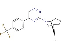 (1R*,5S*)-6-{5-[4-(trifluoromethyl)phenyl]-1,2,4-triazin-3-yl}-6-azabicyclo[3.2.1]octane