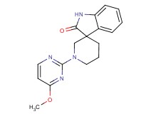 1'-(4-methoxypyrimidin-2-yl)spiro[indole-3,3'-piperidin]-2(1H)-one