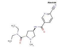 6-cyano-N-{(3R,5S)-5-[(diethylamino)carbonyl]-1-methylpyrrolidin-3-yl}nicotinamide