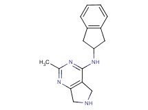 N-(2,3-dihydro-1H-inden-2-yl)-2-methyl-6,7-dihydro-5H-pyrrolo[3,4-d]pyrimidin-4-amine