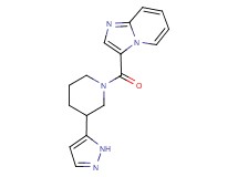 3-{[3-(1H-pyrazol-5-yl)piperidin-1-yl]carbonyl}imidazo[1,2-a]pyridine