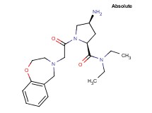 (2S,4S)-4-amino-1-(2,3-dihydro-1,4-benzoxazepin-4(5H)-ylacetyl)-N,N-diethylpyrrolidine-2-carboxamide