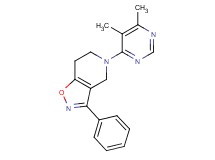 5-(5,6-dimethylpyrimidin-4-yl)-3-phenyl-4,5,6,7-tetrahydroisoxazolo[4,5-c]pyridine