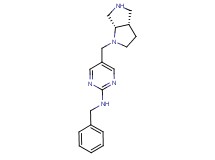 N-benzyl-5-[rel-(3aS,6aS)-hexahydropyrrolo[3,4-b]pyrrol-1(2H)-ylmethyl]-2-pyrimidinamine dihydrochloride
