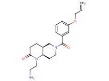 rel-(4aS,8aR)-6-[3-(allyloxy)benzoyl]-1-(2-aminoethyl)octahydro-1,6-naphthyridin-2(1H)-one hydrochloride