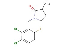 1-(2,3-dichloro-6-fluorobenzyl)-3-methylpyrrolidin-2-one