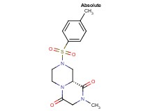 (9aR)-2-methyl-8-[(4-methylphenyl)sulfonyl]tetrahydro-2H-pyrazino[1,2-a]pyrazine-1,4(3H,6H)-dione
