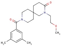 9-(3,5-dimethylbenzoyl)-2-(2-methoxyethyl)-2,9-diazaspiro[5.5]undecan-3-one