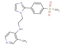 3-methyl-N-(2-{2-[4-(methylsulfonyl)phenyl]-1H-imidazol-1-yl}ethyl)pyridin-4-amine