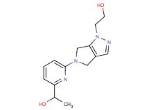 1-{6-[1-(2-hydroxyethyl)-4,6-dihydropyrrolo[3,4-c]pyrazol-5(1H)-yl]pyridin-2-yl}ethanol