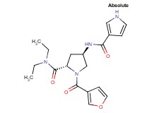 (4R)-N,N-diethyl-1-(3-furoyl)-4-[(1H-pyrrol-3-ylcarbonyl)amino]-L-prolinamide