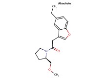 (2R)-1-[(5-ethyl-1-benzofuran-3-yl)acetyl]-2-(methoxymethyl)pyrrolidine