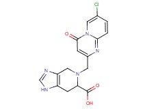 5-[(7-chloro-4-oxo-4H-pyrido[1,2-a]pyrimidin-2-yl)methyl]-4,5,6,7-tetrahydro-1H-imidazo[4,5-c]pyridine-6-carboxylic acid