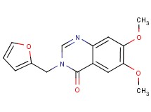 3-(2-furylmethyl)-6,7-dimethoxyquinazolin-4(3H)-one