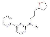 N-methyl-4-(2-pyridinyl)-N-[3-(tetrahydro-2-furanyl)propyl]-2-pyrimidinamine