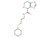 N-[3-(cyclohexylthio)propyl]-4,5,6,7-tetrahydro-1H-imidazo[4,5-c]pyridine-4-carboxamide dihydrochloride