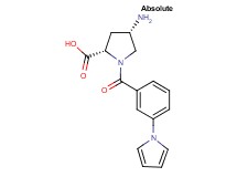 (4S)-4-amino-1-[3-(1H-pyrrol-1-yl)benzoyl]-L-proline