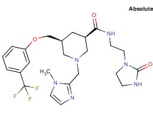 (3R,5S)-1-[(1-methyl-1H-imidazol-2-yl)methyl]-N-[2-(2-oxo-1-imidazolidinyl)ethyl]-5-{[3-(trifluoromethyl)phenoxy]methyl}-3-piperidinecarboxamide
