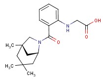 [(2-{[(1S*,5R*)-1,3,3-trimethyl-6-azabicyclo[3.2.1]oct-6-yl]carbonyl}phenyl)amino]acetic acid