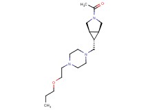 (1R*,5S*,6r)-3-acetyl-6-{[4-(2-propoxyethyl)piperazin-1-yl]methyl}-3-azabicyclo[3.1.0]hexane