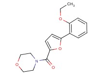 4-[5-(2-ethoxyphenyl)-2-furoyl]morpholine