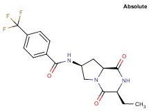 N-[(3S,7S,8aS)-3-ethyl-1,4-dioxooctahydropyrrolo[1,2-a]pyrazin-7-yl]-4-(trifluoromethyl)benzamide
