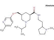 (3R,5S)-1-isobutyl-5-{[(6-methyl-3-pyridinyl)oxy]methyl}-N-[2-(1-methyl-2-pyrrolidinyl)ethyl]-3-piperidinecarboxamide