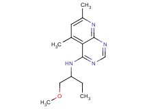 N-[1-(methoxymethyl)propyl]-5,7-dimethylpyrido[2,3-d]pyrimidin-4-amine