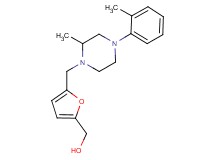 (5-{[2-methyl-4-(2-methylphenyl)piperazin-1-yl]methyl}-2-furyl)methanol