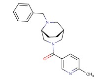(1R*,5R*)-6-benzyl-3-[(6-methyl-3-pyridinyl)carbonyl]-3,6-diazabicyclo[3.2.2]nonane