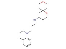N-[3-(3,4-dihydroquinolin-1(2H)-yl)propyl]-1,9-dioxaspiro[5.5]undecan-4-amine