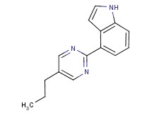 4-(5-propylpyrimidin-2-yl)-1H-indole