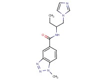 N-[1-(1H-imidazol-1-ylmethyl)propyl]-1-methyl-1H-1,2,3-benzotriazole-5-carboxamide