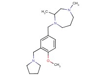 1-[4-methoxy-3-(pyrrolidin-1-ylmethyl)benzyl]-2,4-dimethyl-1,4-diazepane