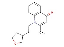 2-methyl-1-[2-(tetrahydrofuran-3-yl)ethyl]quinolin-4(1H)-one