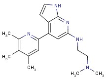 N,N-dimethyl-N'-[4-(4,5,6-trimethylpyridin-2-yl)-1H-pyrrolo[2,3-b]pyridin-6-yl]ethane-1,2-diamine