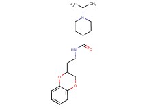 N-[2-(2,3-dihydro-1,4-benzodioxin-2-yl)ethyl]-1-isopropylpiperidine-4-carboxamide